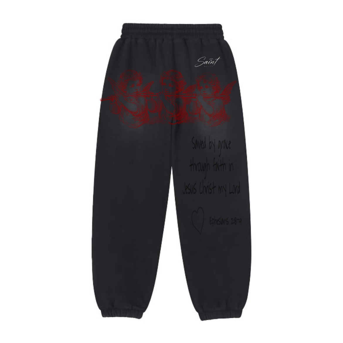 Three falling angels Saint motion joggers